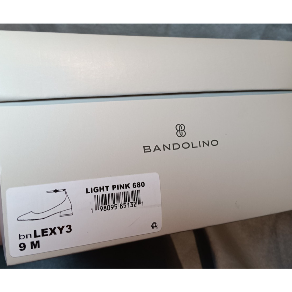 Bandolino Lexy Pump 9M Dusty Pink Ankle Strap Dress Shoe New in Box NIB - Picture 6 of 7